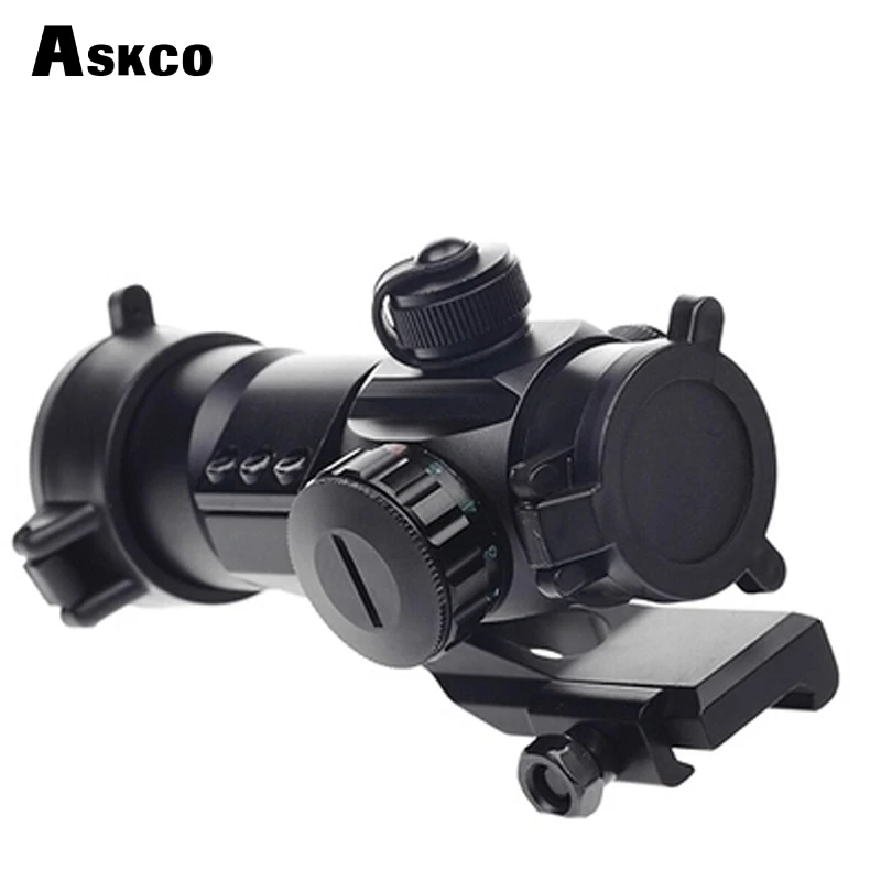 Askco охотничий оптический прицел 1x33 с красной и зеленой точкой тактический 20 мм