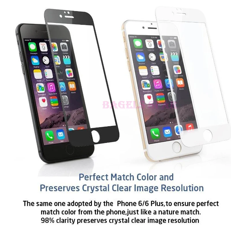 Закаленное 3d стекло с полным покрытием экрана для iPhone 6 6s Plus защитная пленка 7 8 X XS 5