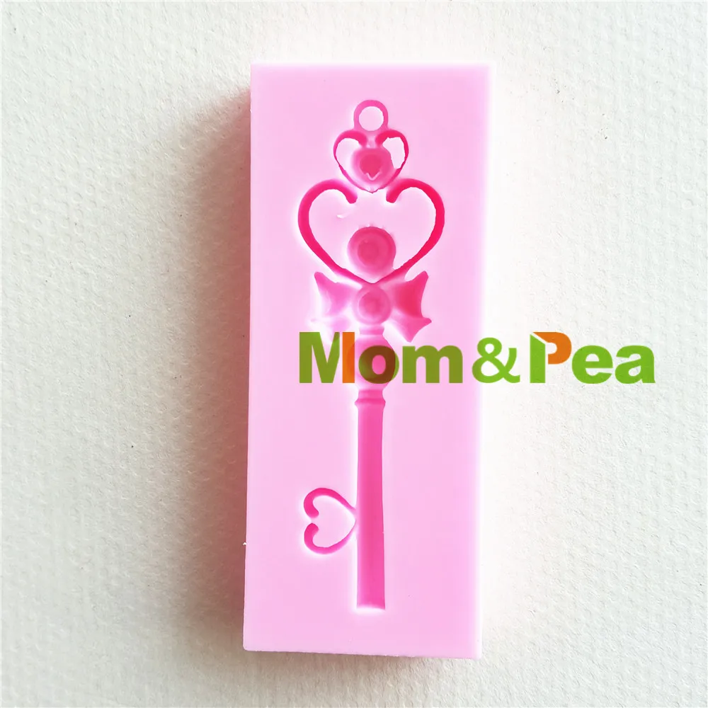 Силиконовая форма Mom &amp Pea MP139 в форме сердца 3D формы для украшения торта мастики