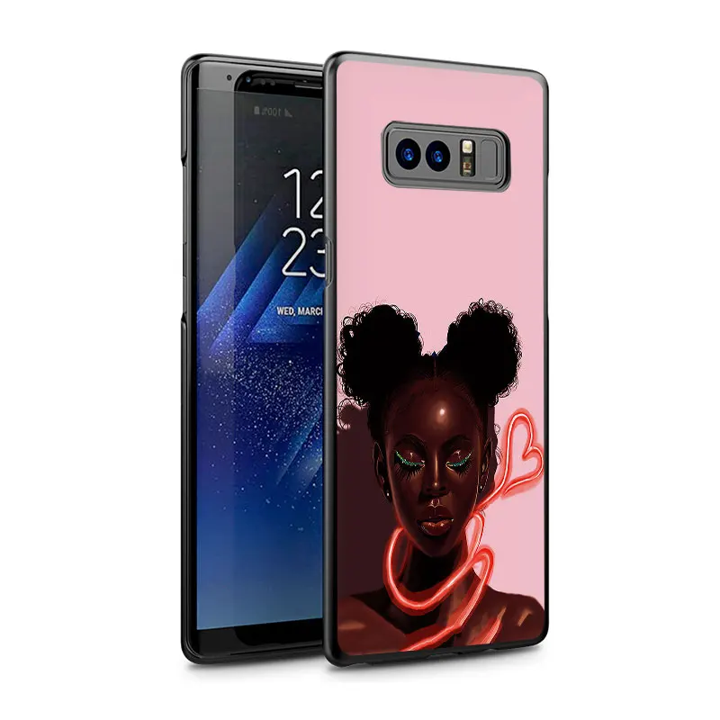 Мягкий ТПУ чехол для телефона Queen Afro Melanin Poppin black girl Galaxy M10 M20 M30 S6 S7 Edge S8 S9 S10 S10e Plus Note 10