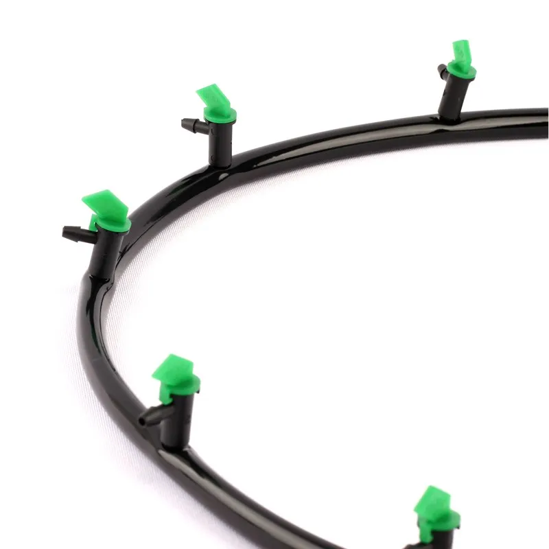 300 шт 16Л/ч зеленый флаг капельного излучателя прочный пластиковый строительство