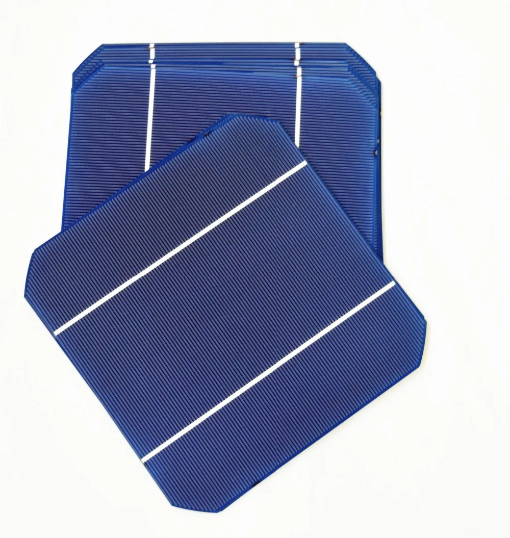 25 шт. эффективность фотоэлектрических монокристаллических кремниевых солнечных