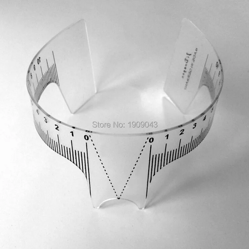 Линейка для бровей 50 шт./лот микроблейдинг Перманентный макияж инструмент