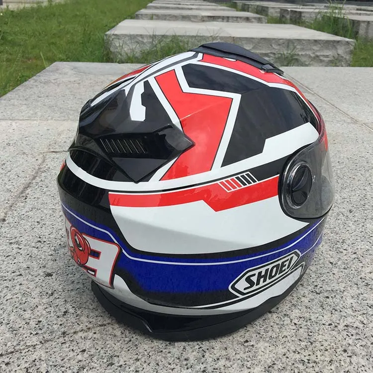 2016 New for SHOEI 93# Double lens Motorcycle Full Face Helmet Lens Motocicleta Casco Capacetes DOT Approved | Автомобили и