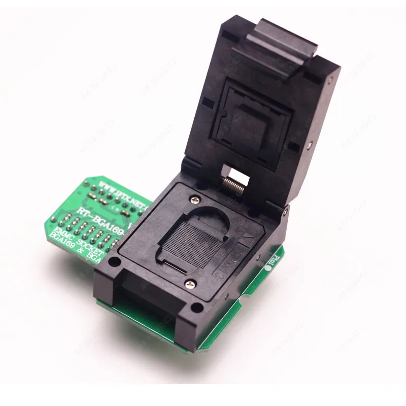 RT-BGA169-01 BGA169/BGA153 EMMC адаптер с 3 шт. BGA ограничительная коробка для RT809H программист