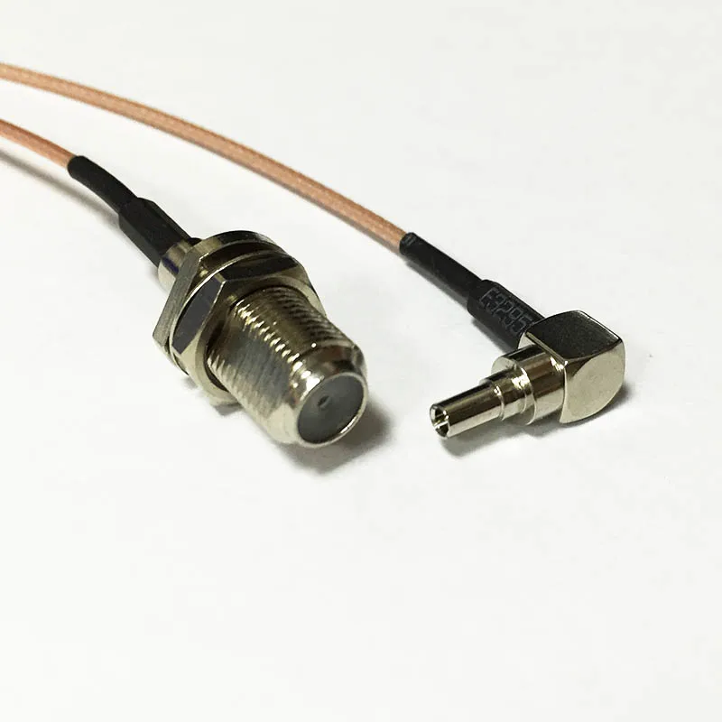 Новый F гнездовой переключатель CRC9 с прямым углом кабель pigtail RG178 оптовая продажа