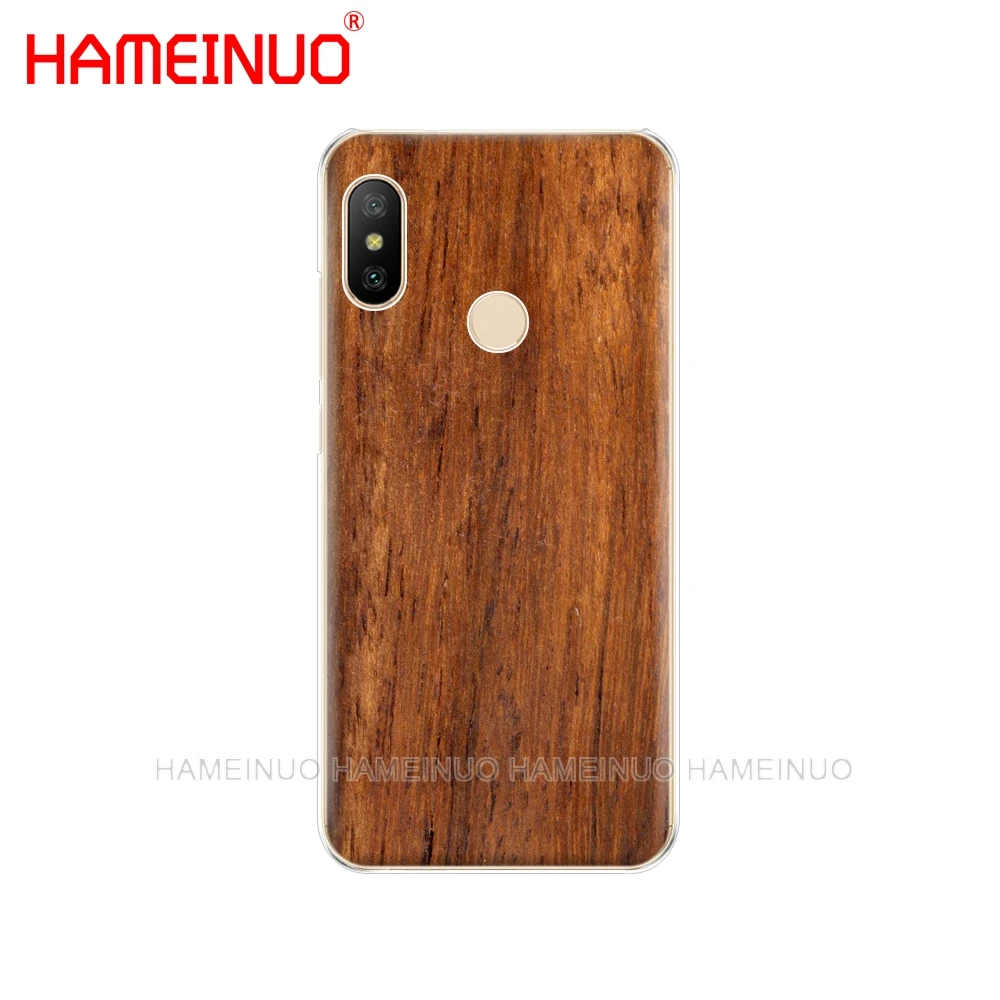 Текстурный чехол HAMEINUO в деревянном стиле для Xiaomi Mi 8 se A2 lite redmi 6 6a pro note PRO pocophone F1