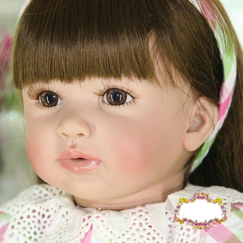 Силикона Reborn Baby Doll Игрушечные лошадки 55 см новорожденных bonecas принцессы для