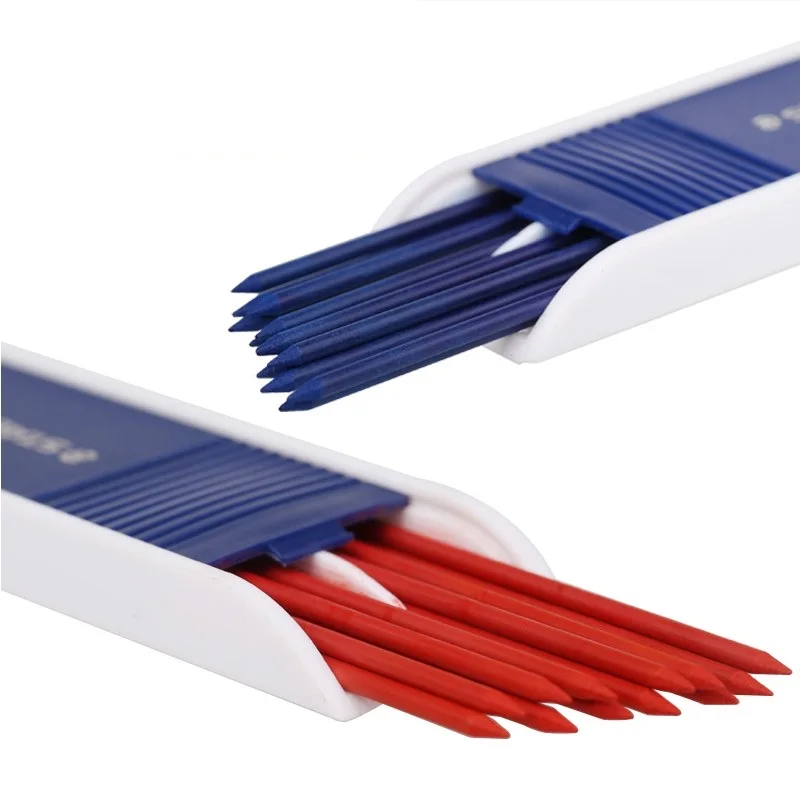 

2mm Lead Refill Blue Red Pencil Lead Refill ; Length 130 mm,12 Leads Per Box
