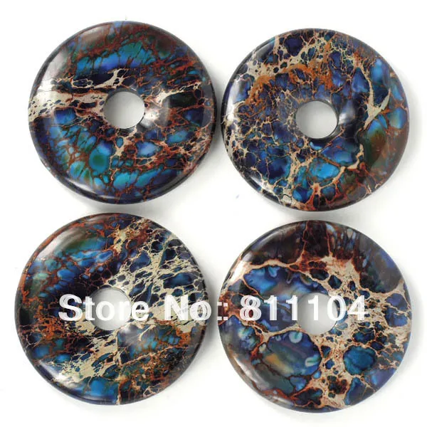 Подвеска пончик из камня 50 мм|stone donut pendant|stone pendantgem stone pendant |