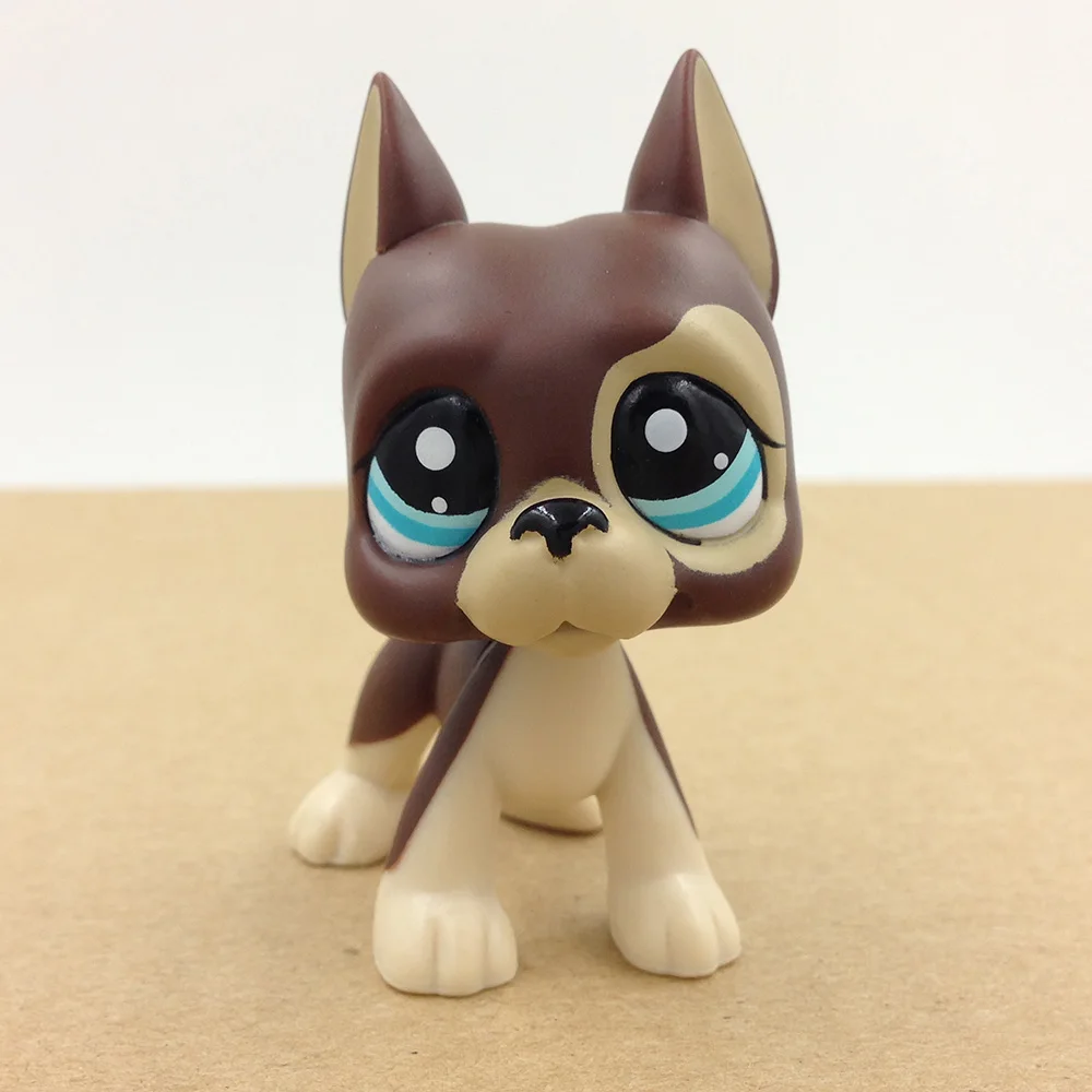 Pet Shop PS голубые глаза большой немецкий дог милый щенок малыш игрушки подарок на