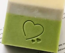 Мыло ручной работы стандартный мини мыло diy печать - Цвет: heart size2x2CM