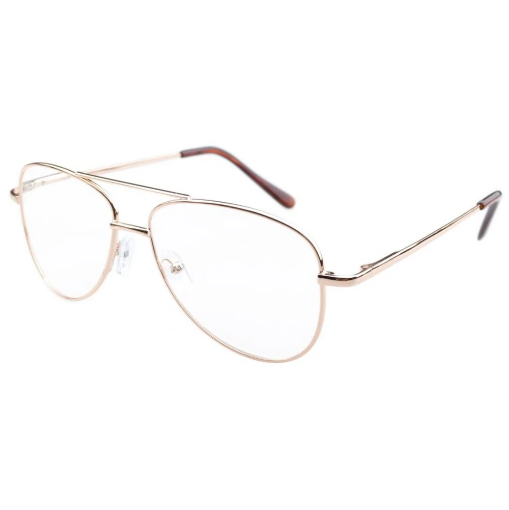 R1502 очки для чтения с металлической оправой и пружинными петлями + 0 0/0 5/0 75/1 0/1 25/1 50/1