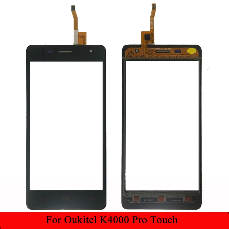 Для Oukitel K4000 Pro Переднее стекло дигитайзер панель объектив сенсор гибкий