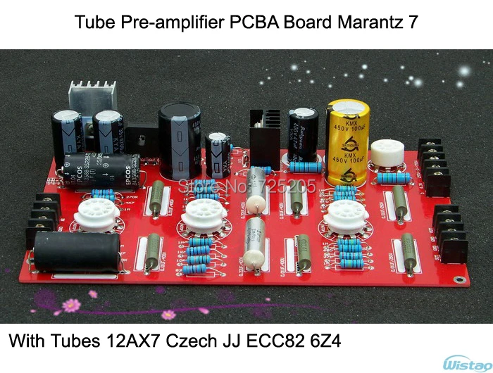 Трубчатый предусилитель IWISTAO печатная плата Marantz 7 M7 с трубками 12AX7 12AU7 HIFI