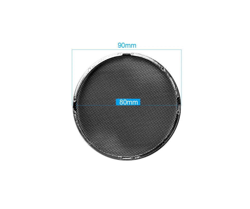 2Inch AIYIMA 2 шт. аудио колонки защитный чехол для IPad Mini 1/2/3/4/5/6,5 дюймов Защитная сетка решетка "сделай сам" для домашнего кинотеатра - Цвет: 2Inch