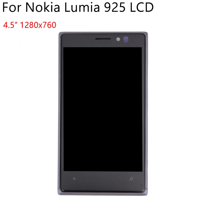 Оригинальный ЖК дисплей для Nokia Lumia 930 925 сенсорный экран дигитайзер с рамкой