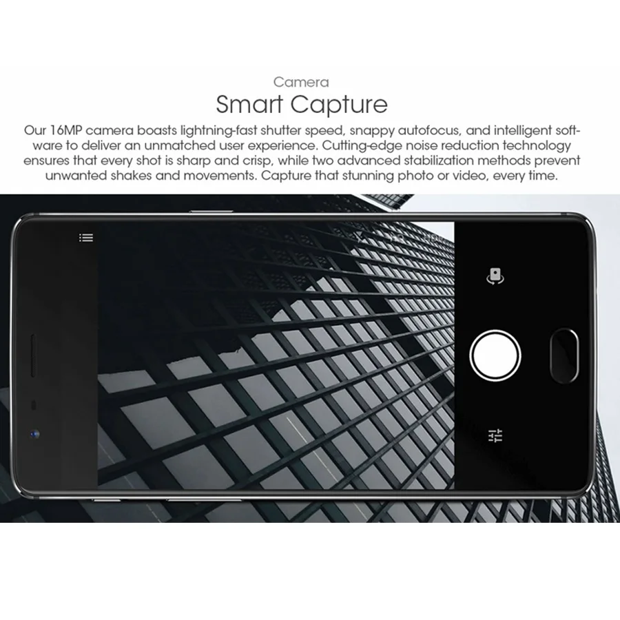 Новый смартфон Oneplus 3 A3000 4G LTE 5 дюймов 6 ГБ ОЗУ 64 Гб ПЗУ Четырехъядерный Смартфон