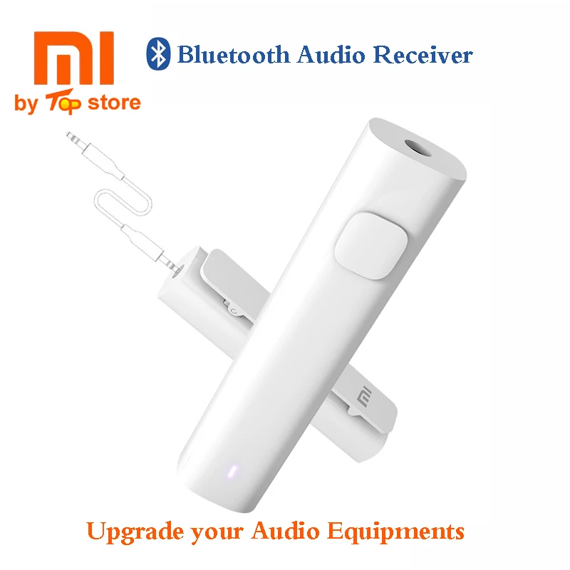 Оригинальный Xiaomi Bluetooth 4 2 аудио приемник Беспроводной адаптер с 3 5 мм AUX музыки для