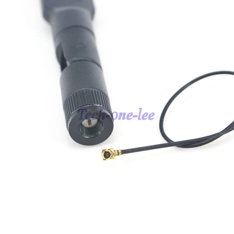 Антенна wifi 2,4g/5,8 ghz Omni Двухдиапазонная 5dbi антенна SMA male+ SMA female перегородка для Ufl./IPX 1,13 косичка кабеля 15 см