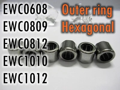 10 шт./лот односторонний игольчатый подшипник EWC0608 EWC0809 EWC0812 EWC1010 EWC101 (внешнее