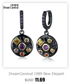 DreamCarnival, новинка 1989, Брендовое готическое кольцо для женщин, Большой Голубой квадрат, сверкающий срез, кубический цирконий, свадебные украшения, WA11550