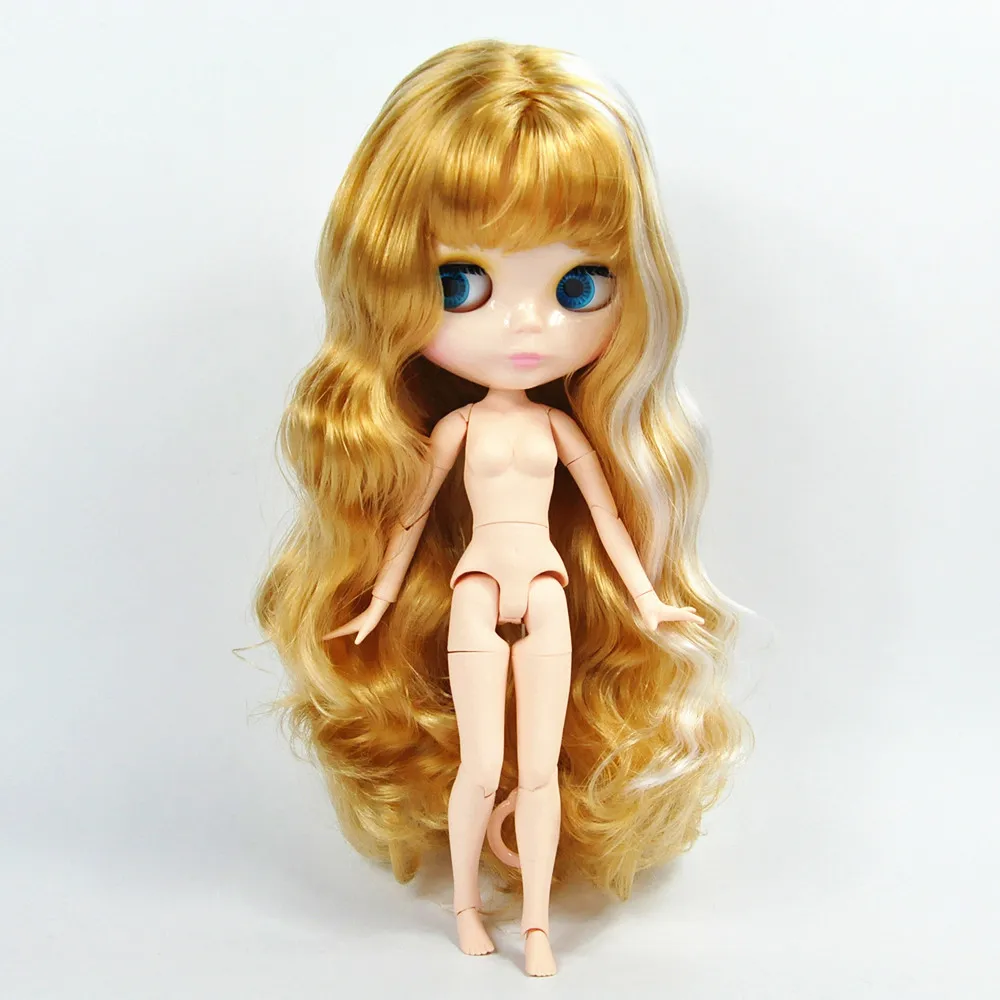 Шарнирные подвижные куклы Blyth, волосы, сделай сам, обнаженные игрушки BJD, модные куклы Blyth, подходят для переодевания, изменения макияжа, рождественский подарок для девочки