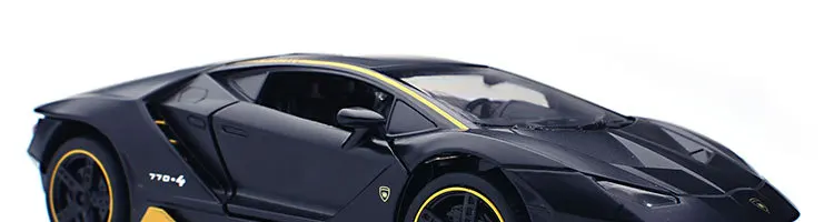 Литой спортивный автомобиль 1:32 модель моделирования металлический автомобиль сплав автомобили с подсветкой звуковые транспортные средства вытяните назад игрушки подарки для детей