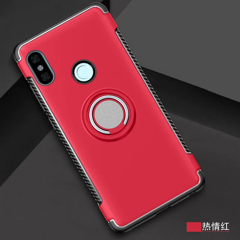 Армированный чехол для xiomi Xiaomi Mi A1 чехол Fundas жесткий Броня с магнитным кольцом Крышка для xiomi Xiaomi Mi A2 Lite 6X8 5x макс 3 крышка