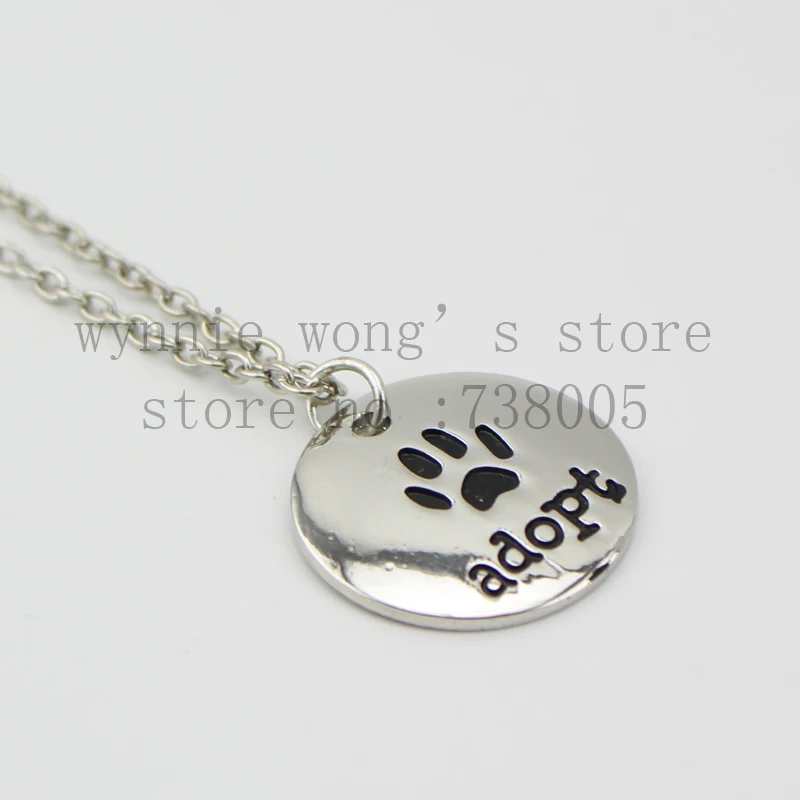 2015 новое серебро принять. Круглый кулон с принтом лапы и принять сообщение