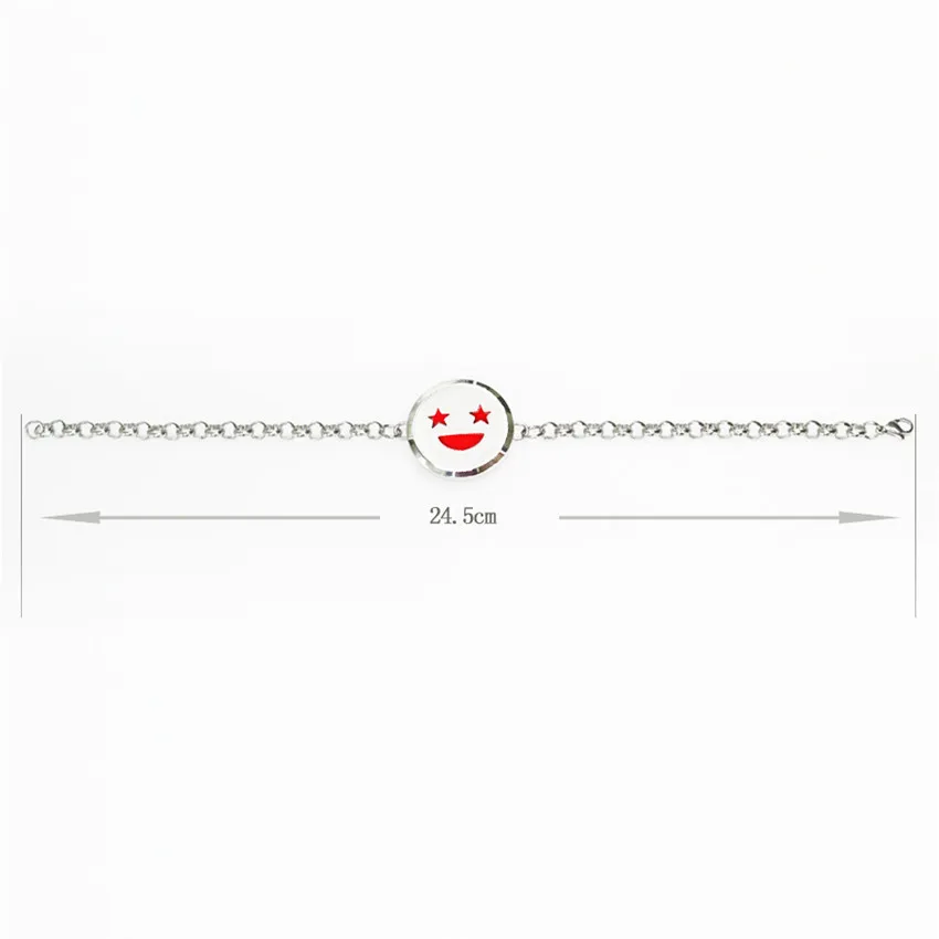 Новое поступление туч Твист винт 30 мм Браслет Из Нержавеющей Стали Цепочка