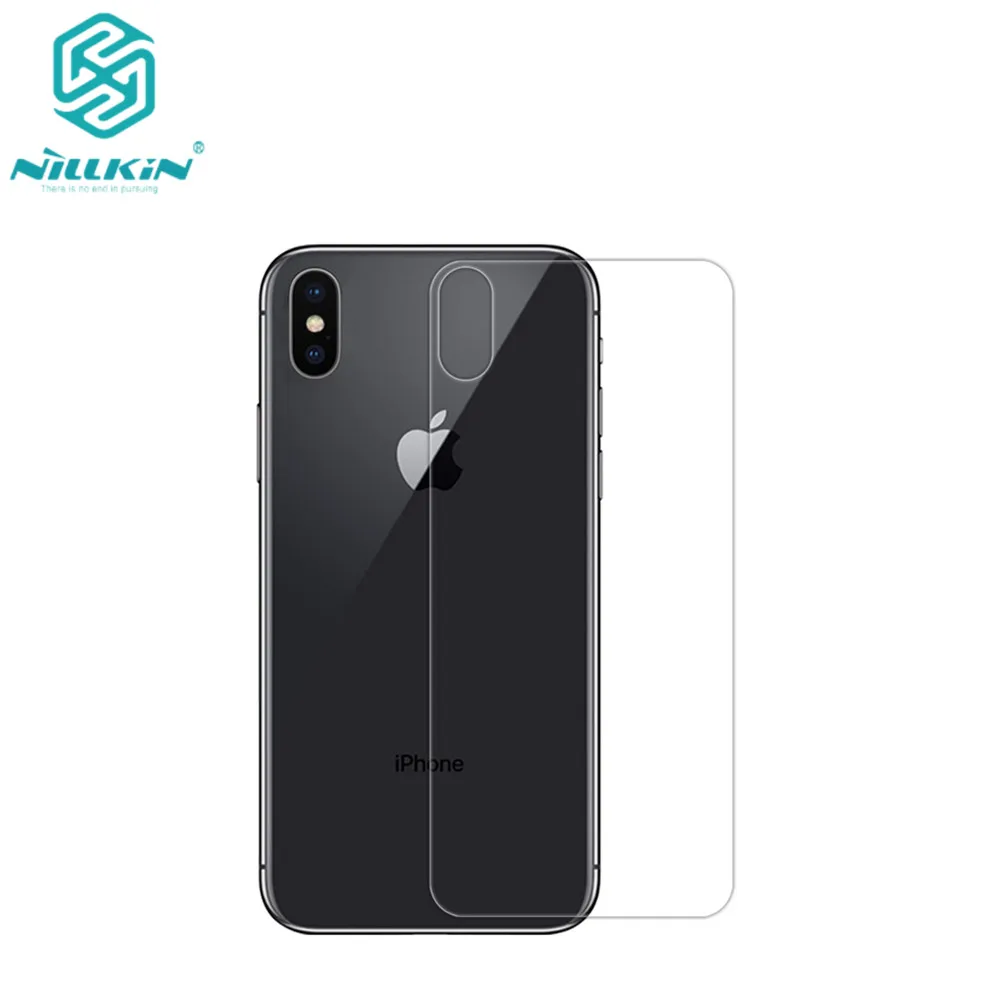 Для iphone XS Max защита экрана задняя защитная крышка NILLKIN 9H 0 33 мм тонкое закаленное