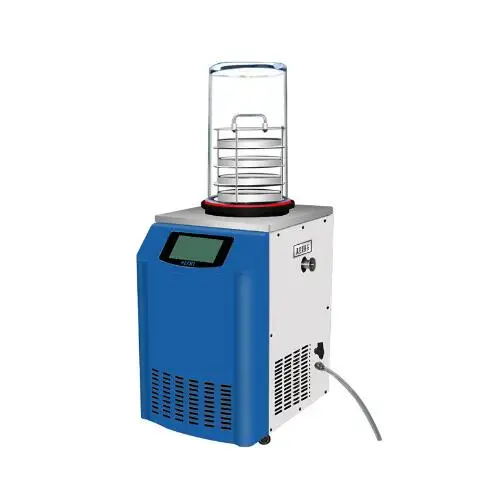 0.12 Square meters standing type Cheap Vacuum Mini Laboratory Biological Freeze Dryer for sale