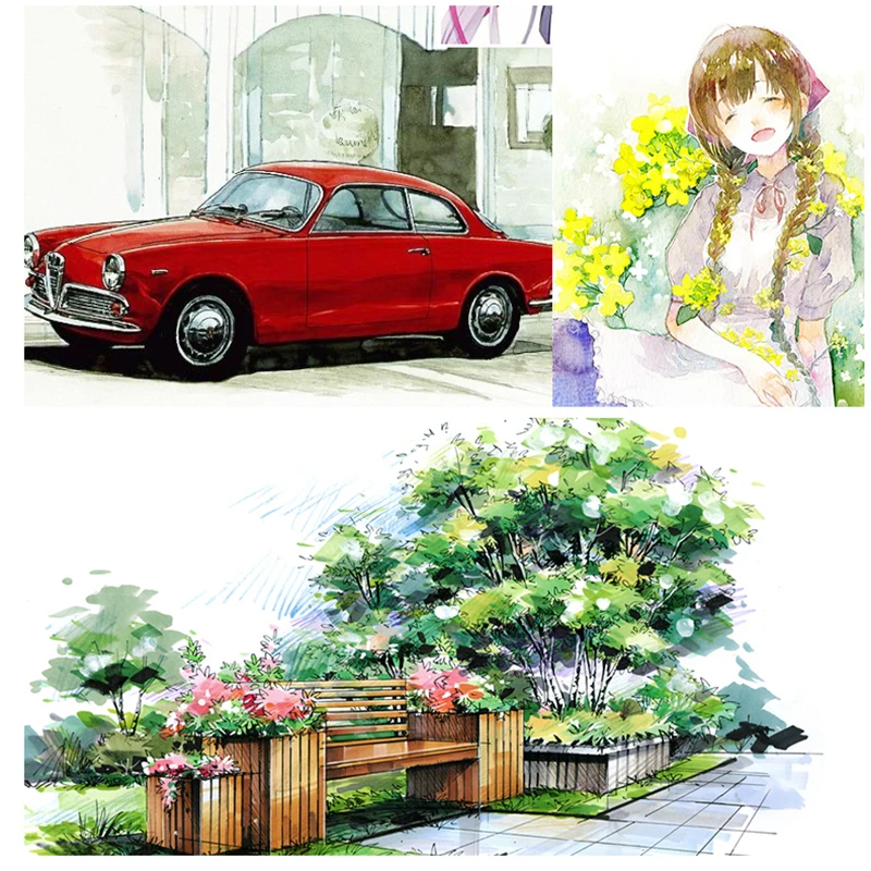 Маркеры TouchFive 80 цветов набор ручек с двойной насадкой масляные скетч маркеры на