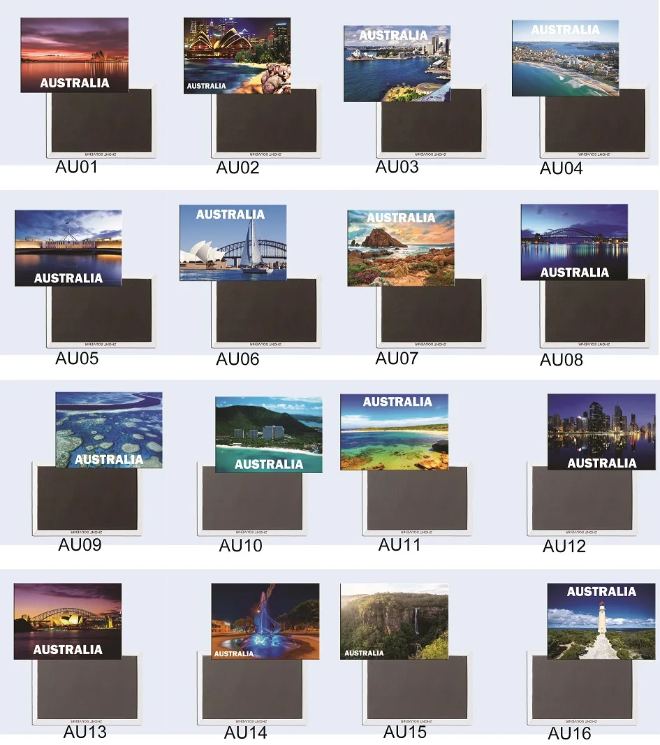 

96 different designs of Australian Scenery Fridge Magnet,Travel Souvenir Gifts,I love Australia landscape,toursit spot