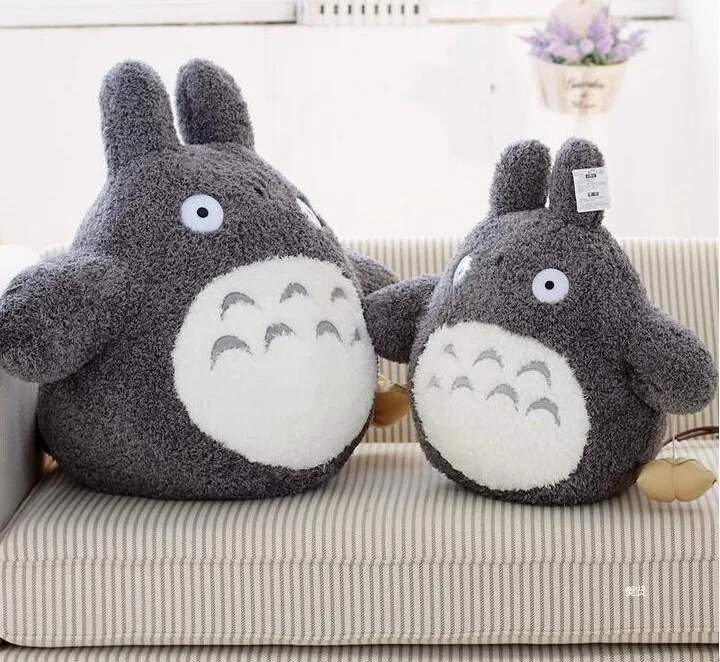 30-70 см kawaii японский стиль Studio Ghibli Аниме Кот чучело животное, Длинная Подушка Мой сосед Тоторо плюшевые игрушки кукла подушка