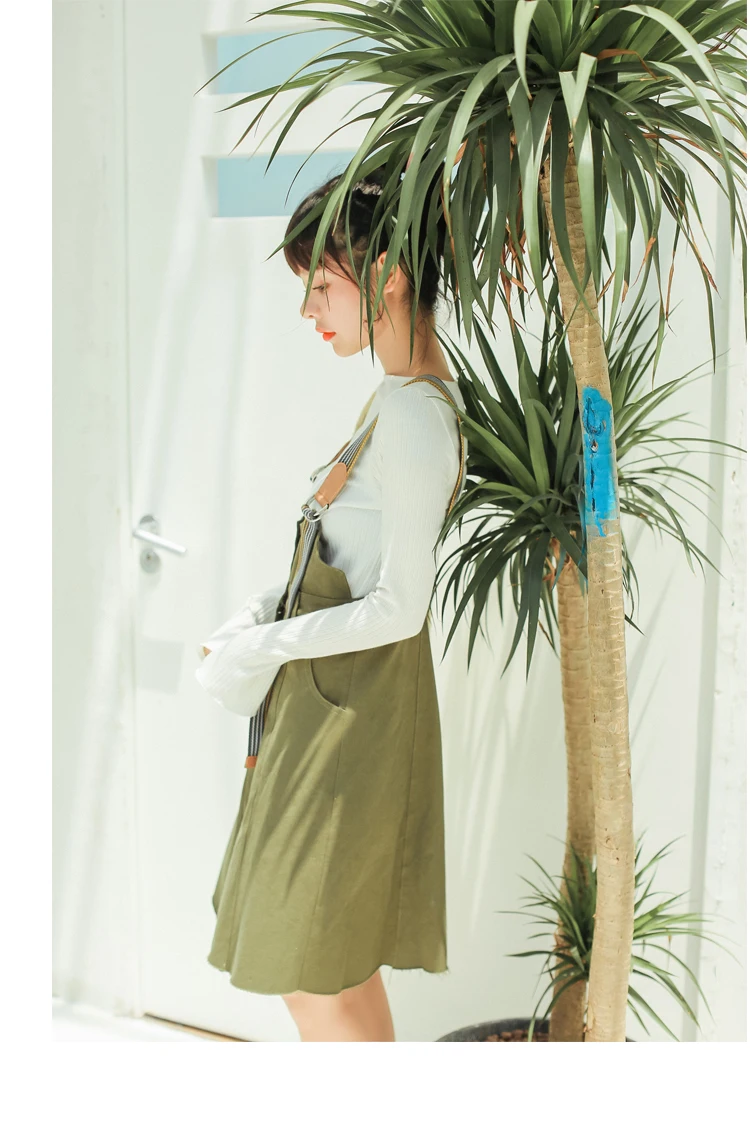 Джинсовая юбка на ремне женская летняя 2018 Корейская с высокой талией тонкая