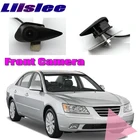 Фронтальная камера с логотипом для Hyundai Sonata YF LF DN8 2009  2020, автомобильная камера с ночным видением и широким углом обзора, встраиваемая камера для слепых зон