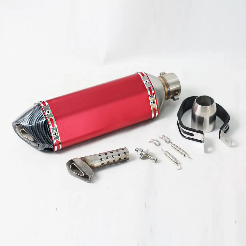 51 мм вход для Akrapovic выхлопной мотоцикл модифицированный глушитель труба скутер