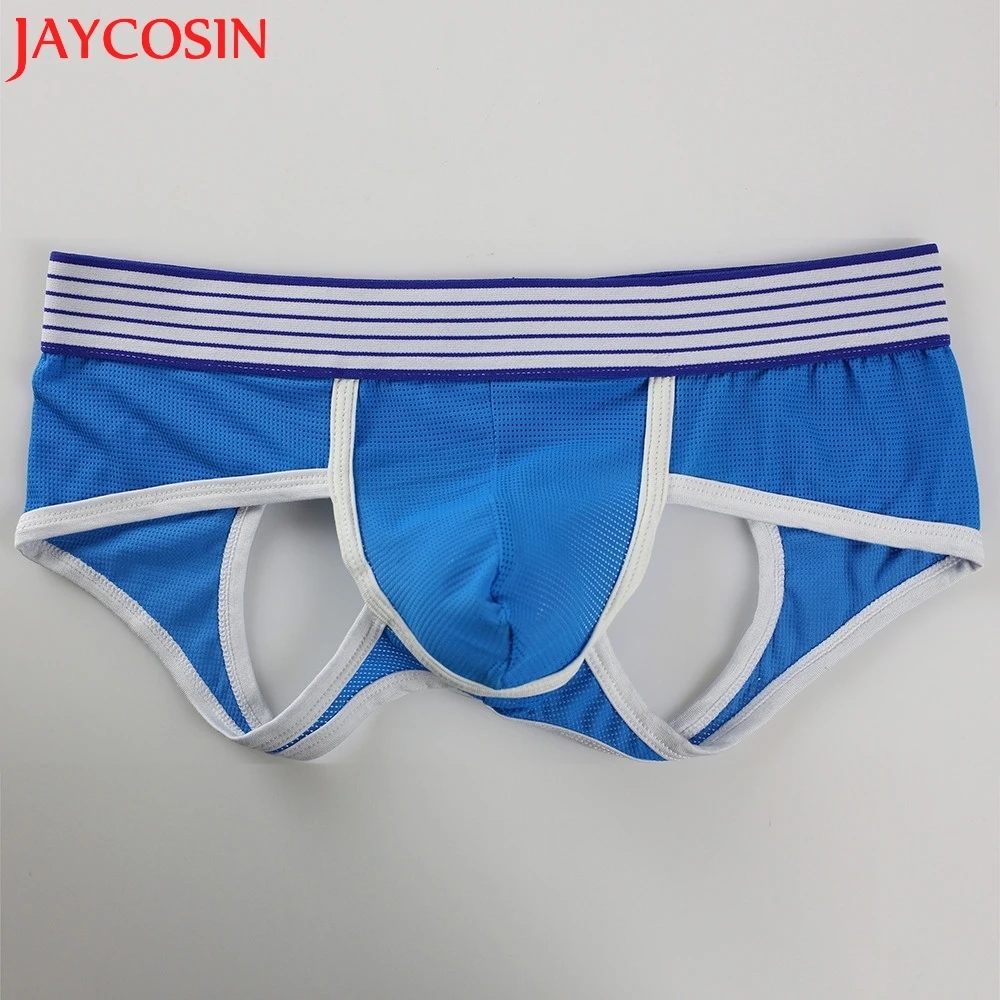 JAYCOSIN Новинка 2018 мужское Прозрачное нижнее белье шорты боксеры с мешочком 3