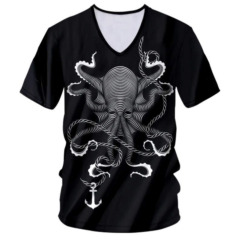 OGKB хип-хоп панк Сексуальная футболка с v-образным вырезом Женская/Мужская