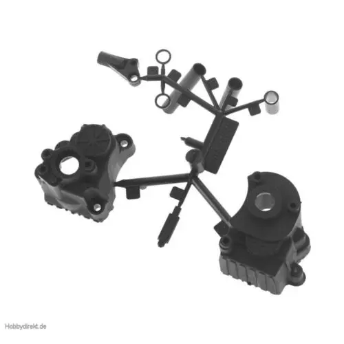 Гонки по оси AX31375 2 Speed SCX10 II kit чехол коробки передач 1/10|Детали и аксессуары| |