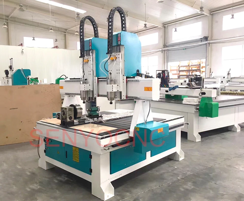 2 двух головки 3 оси cnc маршрутизатор/3d фрезерный станок/cnc Камень Гранит