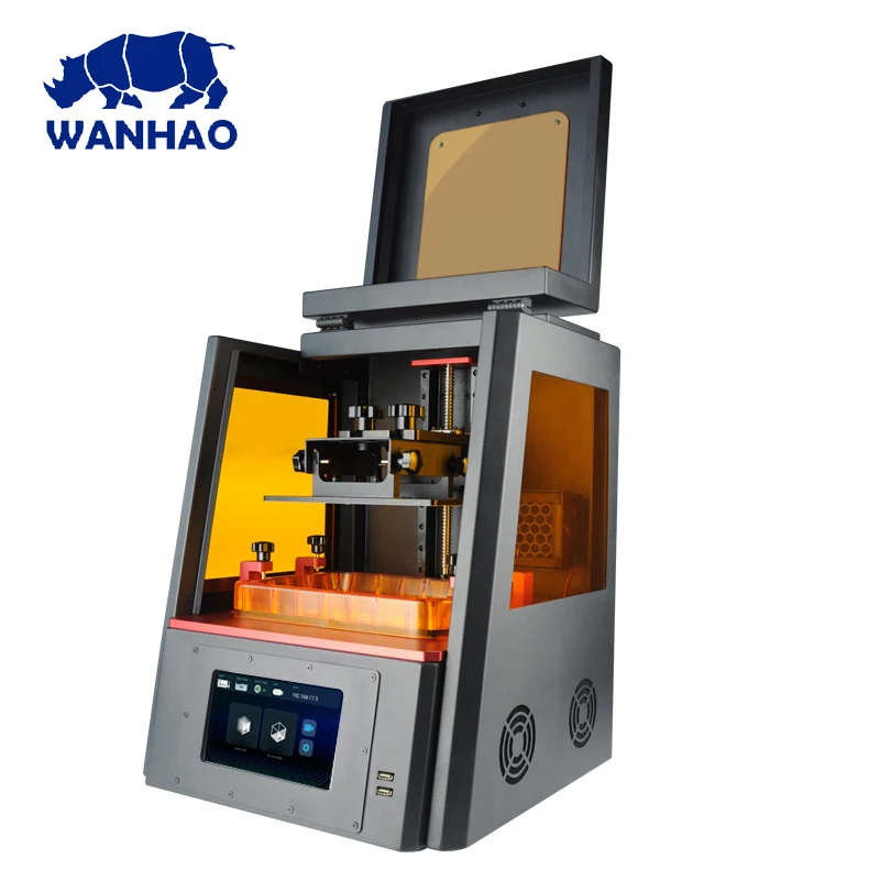 WANHAO D8 Высокоточный 3D DLP принтер Смола для стоматологические украшения с Wi Fi