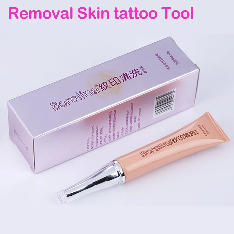 2pcs Print cleaning Removal Skin tattooTool permanent makeup lip eyebrow Tag Tattoo remover Salon Cream gel Beauty Care Painless | Красота и