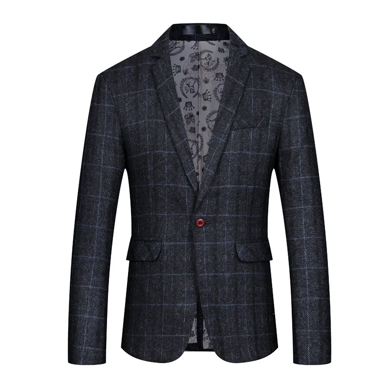 Мужской свадебный костюм мужские блейзеры приталенная куртка для мужчин деловой