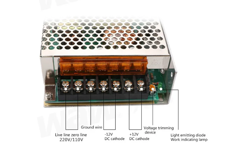 Блок питания для компьютера 12 В 2 а пост. Тока 110 120 в Тока|power source|switch powerswitching power supply