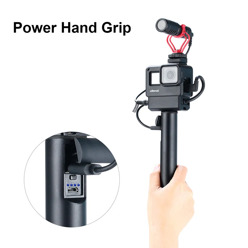 Ulanzi BG-1/BG-2 ручной аккумулятор дополнительный для DJI Osmo Pocket GoPro Hero 8 7 6 5 4 Action |