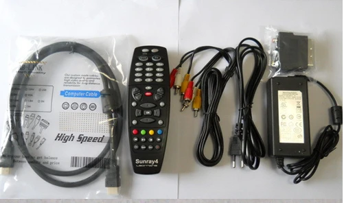 newest Sunray 800HD SE SR4 with Triple tuner Enigma2 Linux DVB-S(S2)/C/T+ 300M WIFI free shipping | Электроника