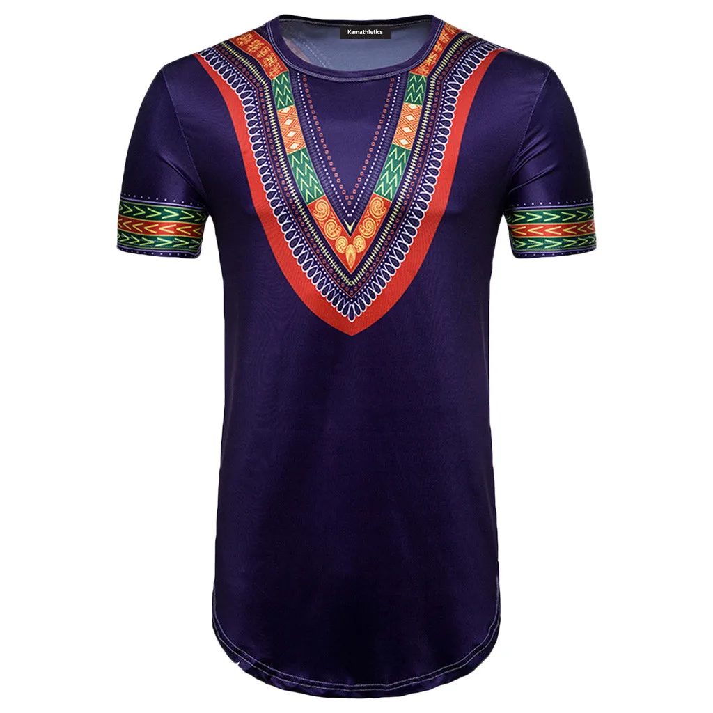 Мужская футболка новинка 2019 модный мужской летний Повседневный пуловер с